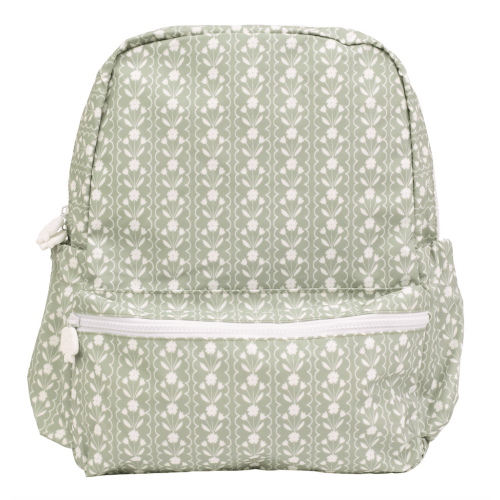 The Backpack in Sage Floral
