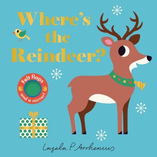 Where's The Reindeer? - (board Book)