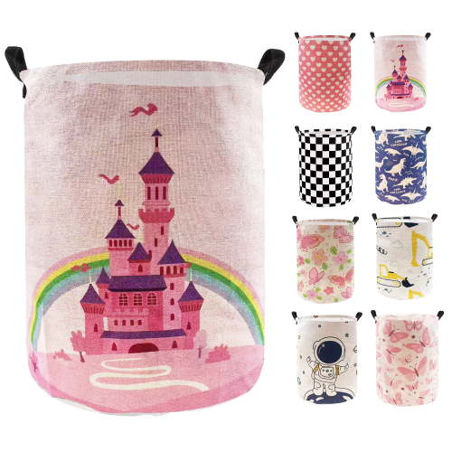 Large Laundry Basket, Waterproof Laundry Hamper Collapsible Organizer Basket for Storage Toy Bins Gift Baskets , Bedroom Clothes Children Nursery Hamper