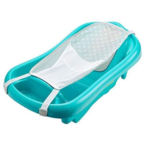 The First Years Sure Comfort Deluxe Newborn to Toddler Tub, Teal - Aqua