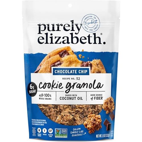 Purely Elizabeth Cookie Granola Choc Chip 11 OZ