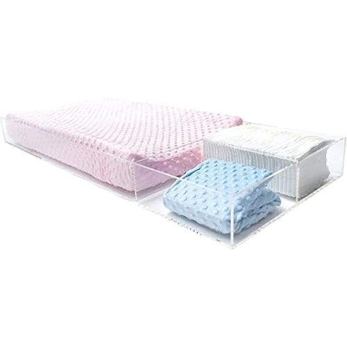 6 mm Thick Deluxe Edition Acrylic Baby Removable Diaper Changing Tray Plus+