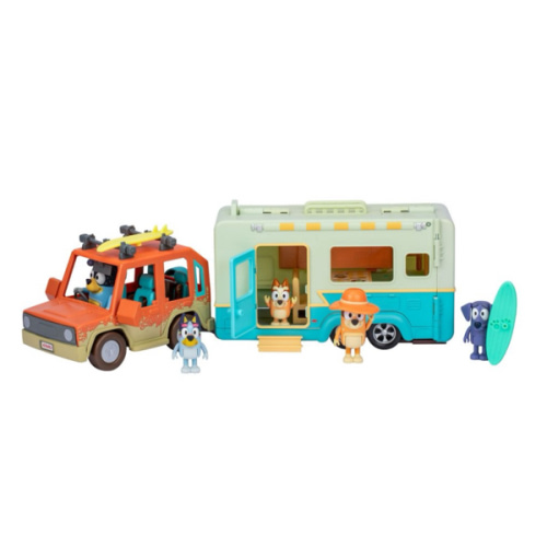 Bluey Family Trip Caravan Adventures Playset - Sam's Club