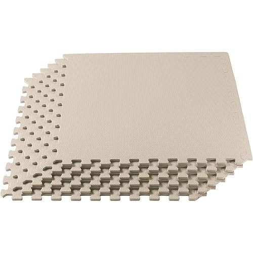 We Sell Mats – ½ Inch Thickness Multipurpose EVA Foam Floor Tiles – Interlocking Floor Mat for Indoor Gym, Playroom, and Home Use