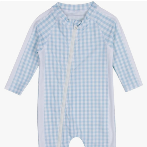 SwimZip Boys' Long-Sleeve UPF 50+ Swimsuit for Baby, Toddler, & Little Boys
