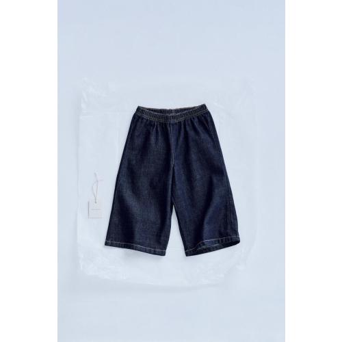 TIMELESZ - TOPSTITCHED CULOTTE JEANS - Dark indigo | ZARA United States