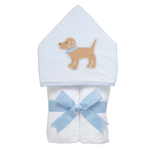 Puppy Everykid Towel, Blue