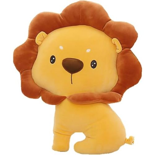 JOSON 16 inch Lion Plush Animal, Soft Lion Plush Pillow, Children Stuffed Animal Plush Birthday, Valentine's Day, Christmas Toys