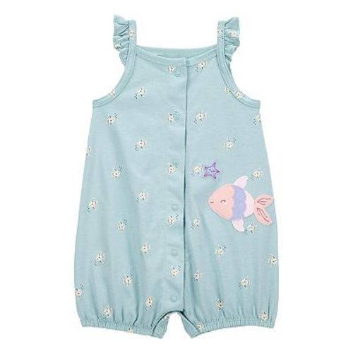 Baby Girl Carter's Fish Print Bodysuit