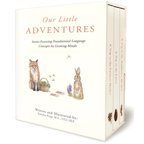 Our Little Adventures: Stories Featuring Foundational Language Concepts for Growing Minds, by Tabitha Paige and Paige Tate & Co