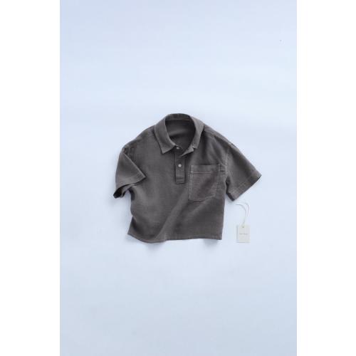 TIMELESZ – LINEN SHIRT WITH POCKET - Anthracite grey | ZARA United States