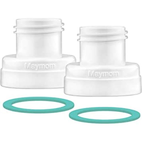 Maymom Conversion Kit Compatible with Medela Sonata, Freestyle Flex, Pump in Style MaxFlow to Use with Phillips Avent Bottles Avent Natural PP Bottle Spectra Bottle Thread Changer Avent Converter Kit