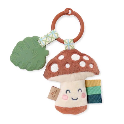 Itzy Pal Plush + Teether – Cub Shrub