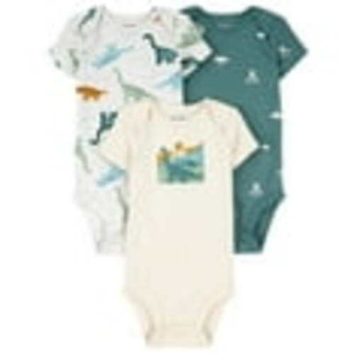 Carter's Child of Mine Baby Boy Bodysuit, 3-Pack, Sizes Preemie-18 Months