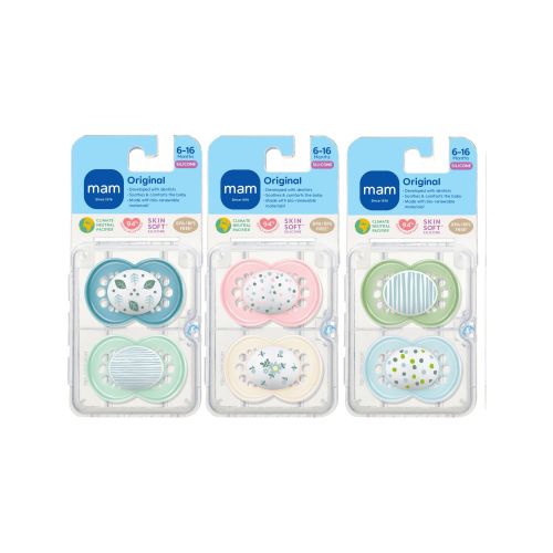 Mam Orthodontic Pacifier 6+ Months, 2 CT