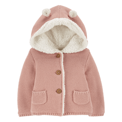 Baby Sherpa-Lined Hooded Jacket - Carter's | Carter's