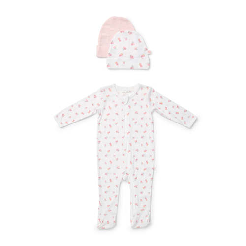 Newborn Essentials Girls Beanies and Zipsuit Set – Marquise