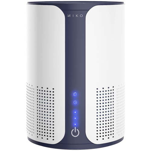 Miko Home Air Purifier with Multiple Speeds Timer True HEPA Filter, Wildfire Smoke, Allergens, Odors 925 SQFT Coverage