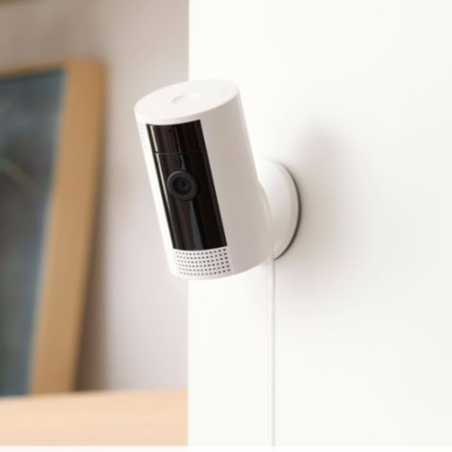 Ring Indoor Cam (2nd Gen) | latest generation, 2023 release | 1080p HD Video & Color Night Vision, Two-Way Talk, and Manual Audio & Video Privacy Cover | White