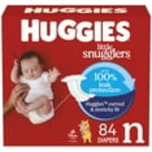 Huggies Newborn Size, 84 Ct, Little Snugglers Baby Diapers