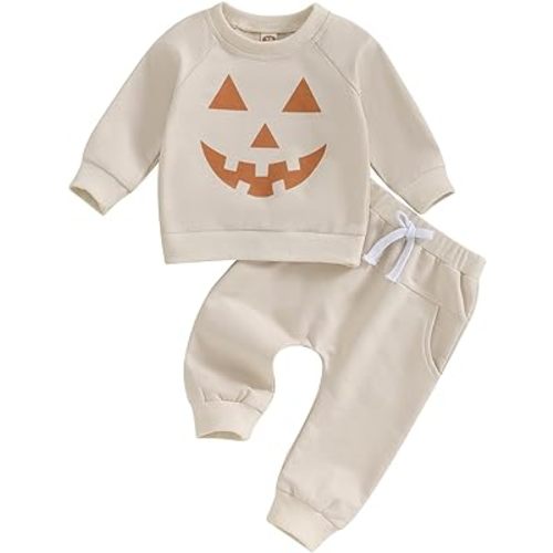 Toddler Baby Boy Valentines Day Clothes Long Sleeve Letter Sweatshirt Stretch Jogger Pants Infant Fall Winter Outfit