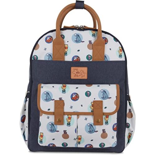 Disney Baby Diaper Bag, Winnie The Pooh Double Hnadle, Backpack