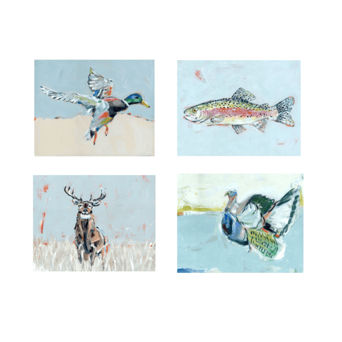 "Southern Raised" set of 4 – Chelsea McShane Art
