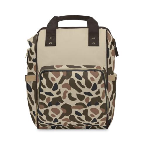 Old School Camo Backpack/Camo Diaper bag/Old School Camo Travel Bag/Trendy Camo Carryon/Hunting Bookbag/Country Life Bookbag