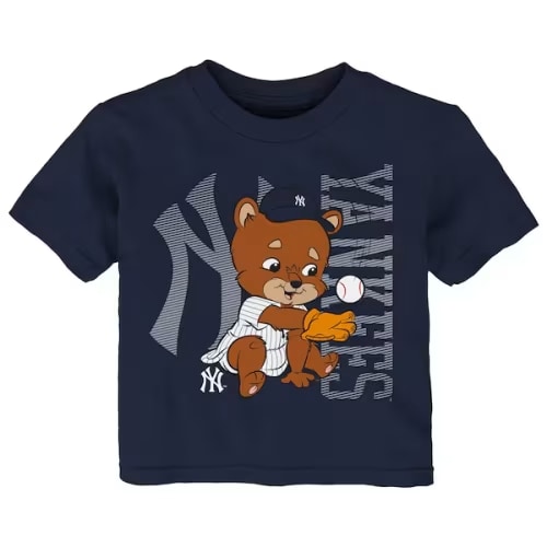 Infant New York Yankees Navy Mascot 2.0 T-Shirt