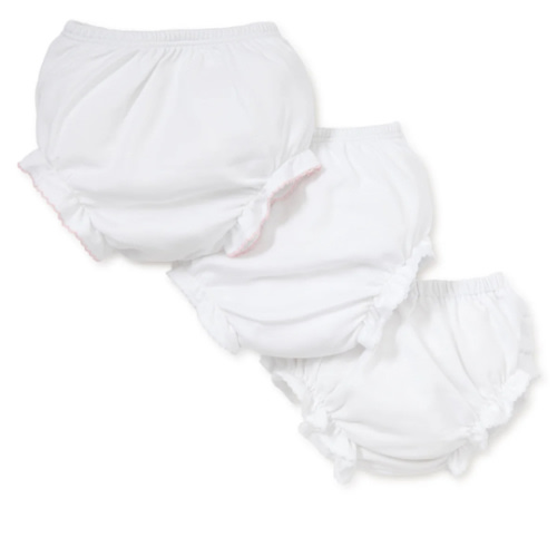 White Kissy Basics Diaper Cover Set