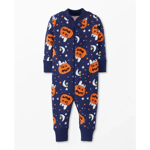Baby Peanuts Halloween 2-Way Zip Sleeper | Hanna Andersson
