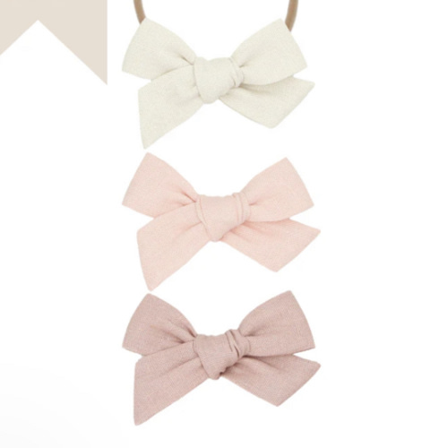 Linen Bow 3 Pack: Ballet Headbands – Lou Lou & Company