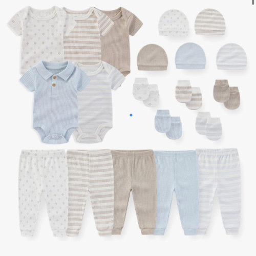 Unisex Baby Boy Girl Bodysuits Sets 20 pack Cotton Casual New born Clothes Comfort Infant Outfit Baby Essentials