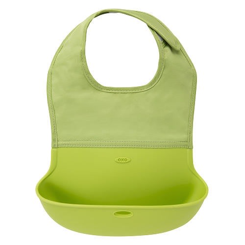 OXO Tot Roll Up Bib - Green