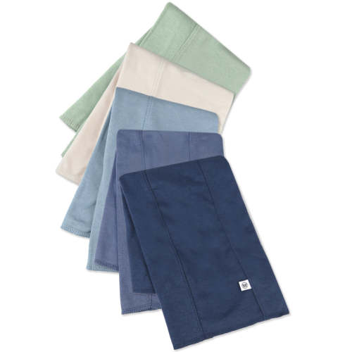 Multipack Organic Cotton Knit Tri-fold Burp Cloths | Honest Baby Clothing