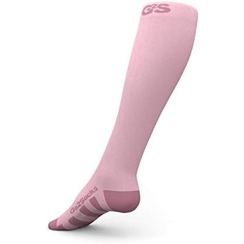Go2Socks Compression Socks for Men Women Nurses Runners 20-30mmHg Medical Stocking Athletic