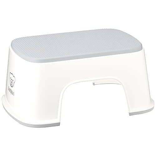 BabyBjörn Step Stool, White/Gray