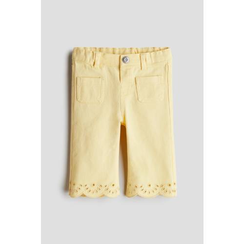 Flared Twill Pants - 12m
