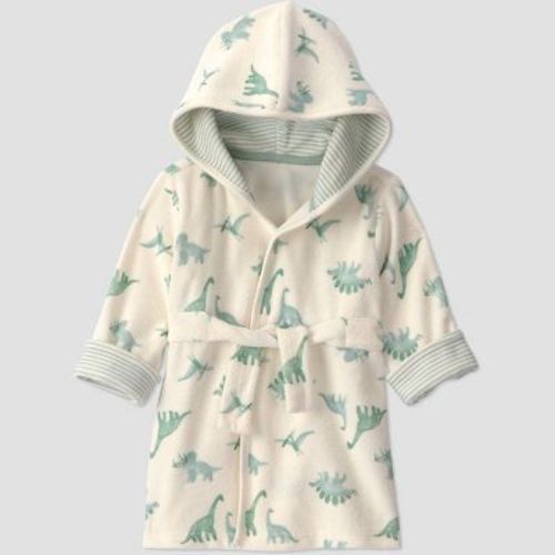 Carter's Just One You® Baby Bath Robe - Green Dino