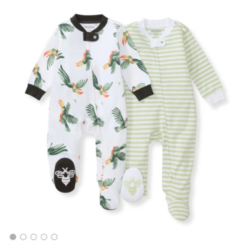 Toucan Organic Baby Sleep & Play - 2 Pack