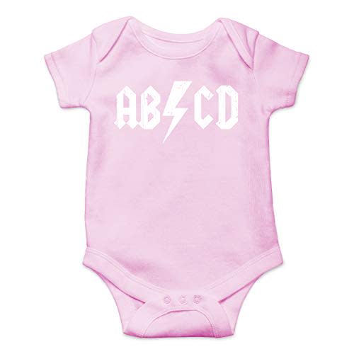 ABCD Alphabet Rock And Roll - Funny Baby Essentials Bodysuit - Baby Boy Clothes Newborn Outfits