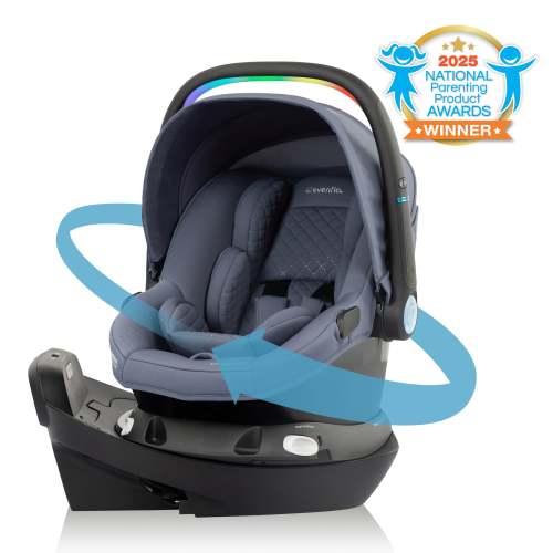Revolve180 LiteMax NXT Rotational Infant Car Seat with SensorySoothe