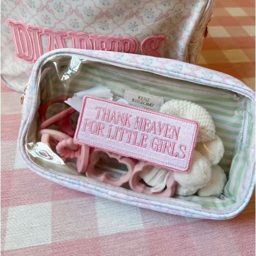 Thank Heaven - Medium Clear Bag – KenzKustomz