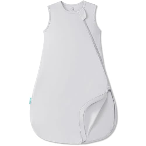 PurComfy Supersoft Sleep Sack 0.5 TOG, Premium Bamboo Viscose Sleeping Bag Thin Baby Wearable Blanket 2-Way Zipper Sleep Sack