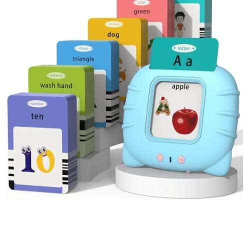 Amazon.com: Startcan Talking Cards for Toddlers, Speech Therapy Toys Autism Toys, ABC 123 Sight Words Etc, Educational Learning Interactive Toys with Giftable Package (510-blue (New ABC+123+ 3 Songs)) : Toys & Games