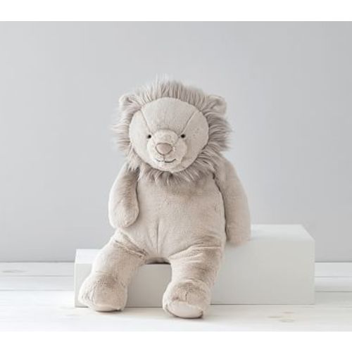Taupe Lion Critter Plush