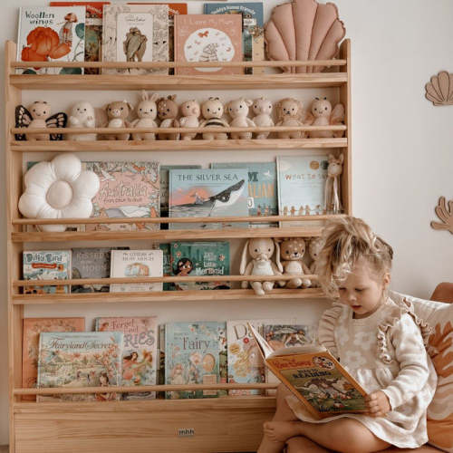 Little Readers Wall Shelf - Keep Your Kids' Books Organized | My Happy Helpers®
