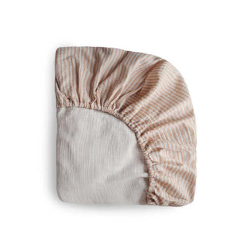 Mushie Mini Baby Muslin Crib Sheet