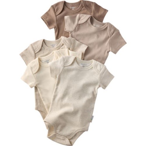 Avery Assorted 5-Pack Bodysuits, 0-3M