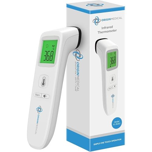 Digital Forehead Thermometer Non-Touch for Children, Baby, Parents Infrared Sensors for Fast Accurate Readings